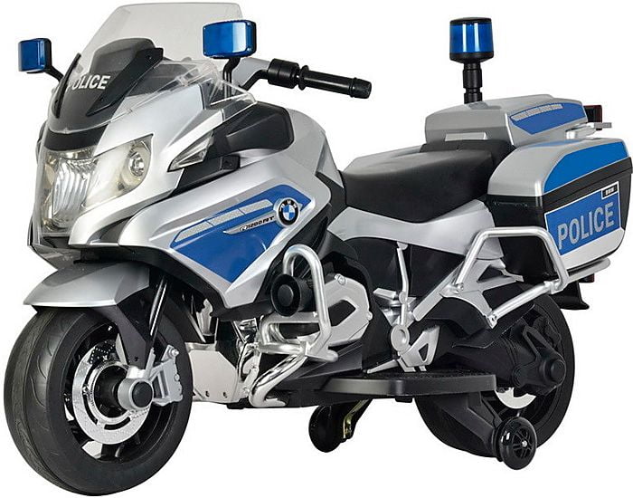 ДЕТСКИЙ МОТОБАЙК BARTY BMW R1200RT-P POLICE MOTОBAIKE Silver